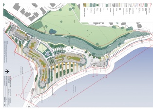 Care Village masterplan landscape Weymouth